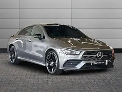 Grey Used 2023 Mercedes CLA250e AMG Line Premium Plus Sedan | £26,250 (Fair price)