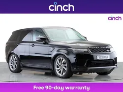 Black Used 2018 Land Rover Range Rover Sport HSE SUV | £27,999 (Fair price)