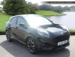 Black Used 2022 Ford Puma ST-Line X Hatchback | £13,500 (Fair price)