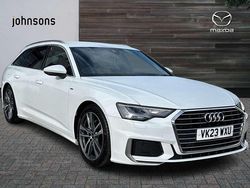 White Used 2023 Audi A6 S-Line Estate | £26,850 (Fair price)