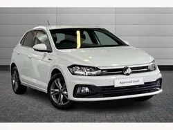 White Used 2021 VW Polo R-line Hatchback | £15,995 (Fair price)