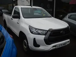 White Used 2021 Toyota HiLux Active Pickup | £17,995 (Fair price)