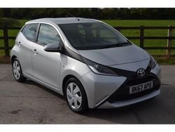 Silver Used 2017 Toyota Aygo X-play Hatchback | £5,289 (Good price)