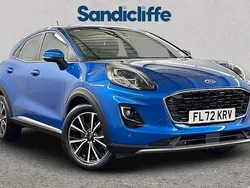 Blue Used 2022 Ford Puma Gen-E Titanium Hatchback | £16,003 (Fair price)