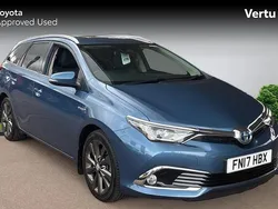 Blue Used 2017 Toyota Auris Hybrid Estate | £11,969 (Fair price)