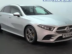 Silver Used 2020 Mercedes A200 AMG line Hatchback | £15,750 (Fair price)