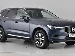 Denim blue Used 2021 Volvo XC60 Inscription SUV | £30,990 (Good price)