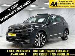 Black Used 2019 VW Tiguan R-line SUV | £17,695 (Good price)