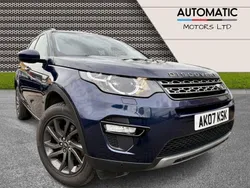 Blue Used 2016 Land Rover Discovery Sport SE SUV | £10,990 (Super price)