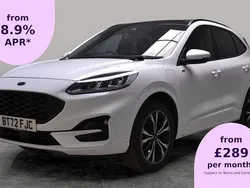White Used 2023 Ford Kuga ST-Line X SUV | £19,639 (Good price)