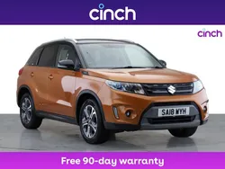 Orange Used 2018 Suzuki Vitara SZ5 SUV | £13,349 (A bit pricey)