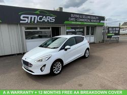 White Used 2019 Ford Fiesta Titanium Hatchback | £8,950 (Fair price)