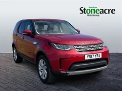 Red Used 2017 Land Rover Discovery 5 HSE SUV | £20,995 (Good price)
