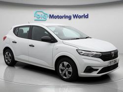 White Used 2022 Dacia Sandero Essentiel Hatchback | £8,500 (Good price)