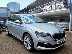 Brilliant silver metallic Used 2023 Skoda Scala SE L Hatchback | £16,980 (Fair price)