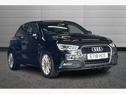Black Used 2018 Audi A1 S-Line Hatchback | £16,450 (Fair price)