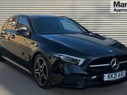 Black Used 2021 Mercedes A180 AMG Line Premium Plus Hatchback | £20,680 (A bit pricey)