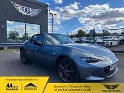 Blue Used 2018 Mazda MX5 Cabriolet | £14,695 (Good price)