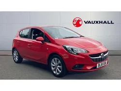 Red Used 2018 Vauxhall Corsa Hatchback | £8,774 (Fair price)