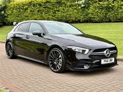 Black Used 2019 Mercedes A35 AMG Premium Hatchback | £21,495 (Good price)