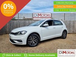 White Used 2017 VW Golf VII SE Hatchback | £6,040 (Fair price)