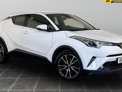 White Used 2017 Toyota C-HR SUV | £11,395 (Expensive)