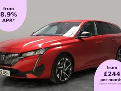 Red Used 2022 Peugeot 308 Active Premium Estate | £16,595 (Fair price)