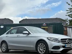 Silver Used 2017 Mercedes C200 SE Sedan | £8,950 (Super price)