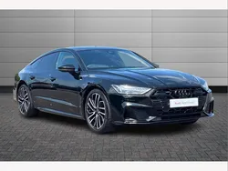 Mythos black Used 2024 Audi A7 Black Edition Hatchback | £44,050 (Expensive)