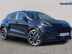 Agate black (premium paint) Used 2022 Ford Puma Hatchback | £15,583 (Good price)
