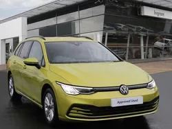 Yellow Used 2021 VW Golf VIII Life Estate | £14,450 (Good price)