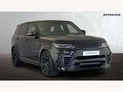 Santorini black Used 2018 Land Rover Range Rover Sport SVR SUV | £47,830 (Expensive)