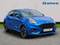Blue Used 2023 Ford Puma ST-Line X Hatchback | £17,599 (Fair price)