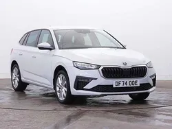 Moon white metallic Used 2024 Skoda Scala SE L Hatchback | £19,495 (Fair price)