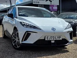 White Used 2023 MG MG4 EV Trophy Hatchback | £16,694 (Fair price)