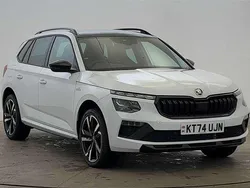 White Used 2025 Skoda Kamiq Monte Carlo SUV | £23,895 (A bit pricey)