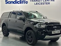 Black Used 2022 Ford Ranger Wildtrack Pickup | £23,500 (Super price)