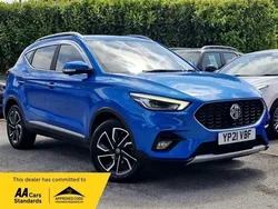 Blue Used 2021 MG ZS Exclusive Sedan | £12,995 (Good price)