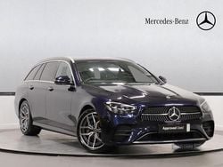 Blue Used 2022 Mercedes E200 AMG Line Premium Estate | £32,995 (Good price)