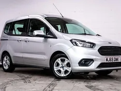 Silver Used 2019 Ford Tourneo Courier Zetec MPV | £9,750 (Fair price)