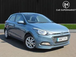 Blue Used 2017 Hyundai i20 SE Hatchback | £12,985 (A bit pricey)
