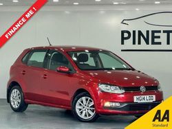 Red Used 2014 VW Polo SE Hatchback | £7,999 (Fair price)
