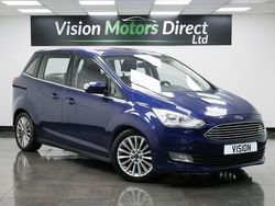 Blue Used 2016 Ford Grand C-Max Titanium MPV | £7,480 (Fair price)