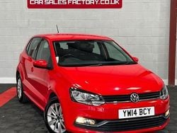 Red Used 2014 VW Polo SE Hatchback | £9,795 (Fair price)