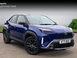 Blue Used 2021 Toyota Yaris Hybrid SUV | £18,373 (Good price)