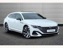Pure white Used 2021 VW Arteon R-line Estate | £19,750 (Good price)