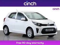 White Used 2018 Kia Picanto 2 Hatchback | £8,399 (Fair price)