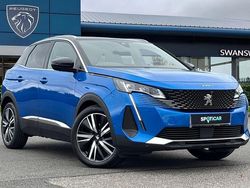 Blue Used 2022 Peugeot 3008 Premium SUV | £17,995 (Good price)