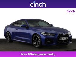 Blue Used 2022 BMW 420 M Sport Coupe | £28,449 (Good price)