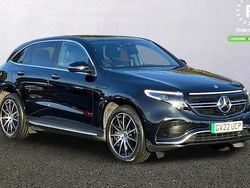 Black Used 2022 Mercedes EQC400 AMG line SUV | £24,299 (Good price)